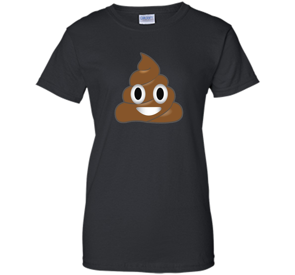 Emoji Poop Shirt ~ Novelty Funny t-shirt for Men Women Kids