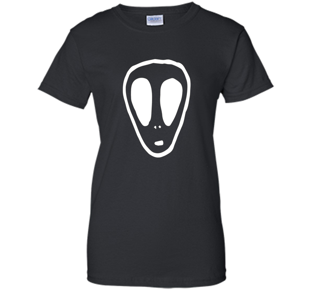 UFO Alien Face Mystery Horror T-Shirt
