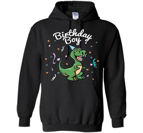 Birthday Dino T-rex T-shirt Dinosaur Boy Kids Party Tees