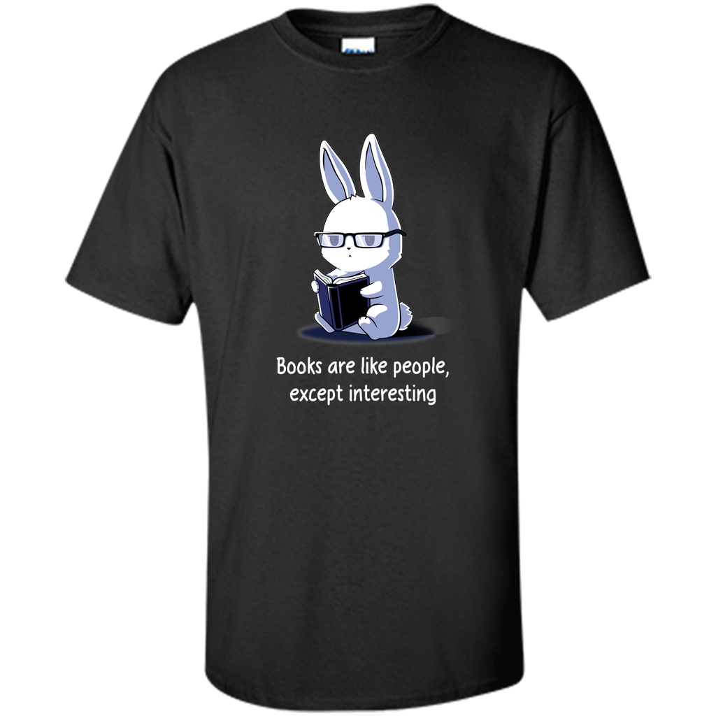 Books are like people, except interesting-rabbit-lovely animal