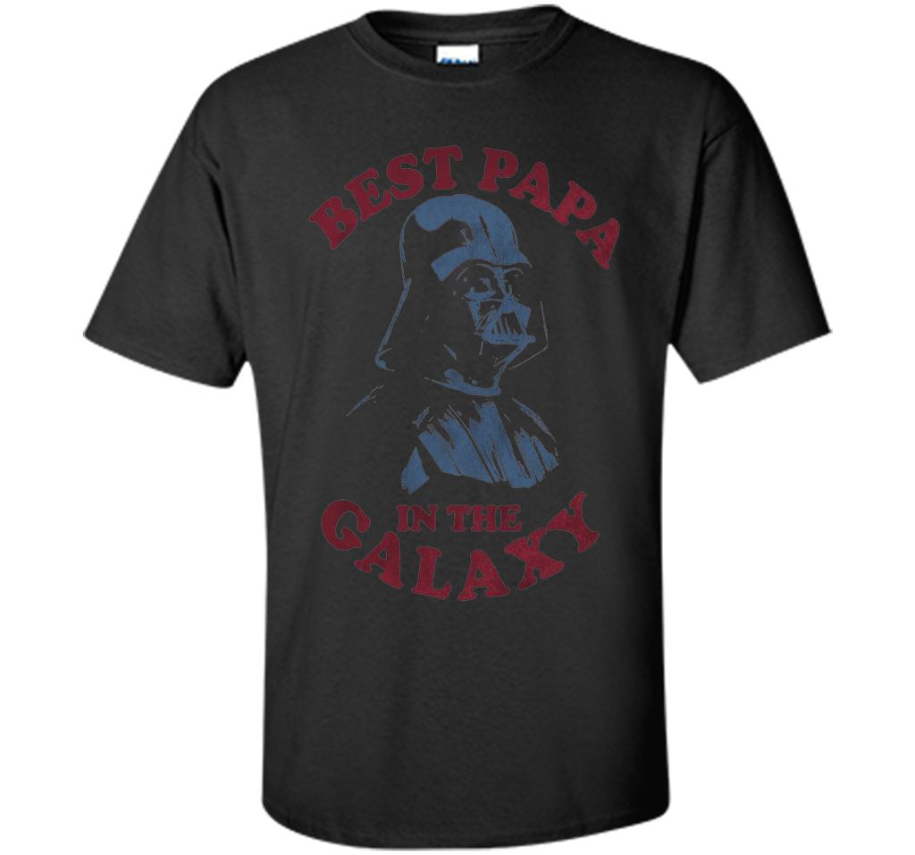 Star Wars Darth Vader Retro Best Papa Graphic T-Shirt