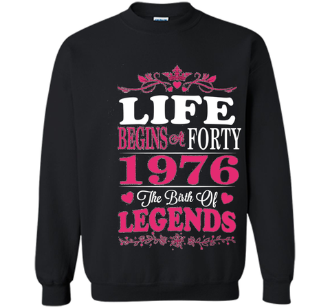 1976 Women , Life begins at Forty. The birth of legends