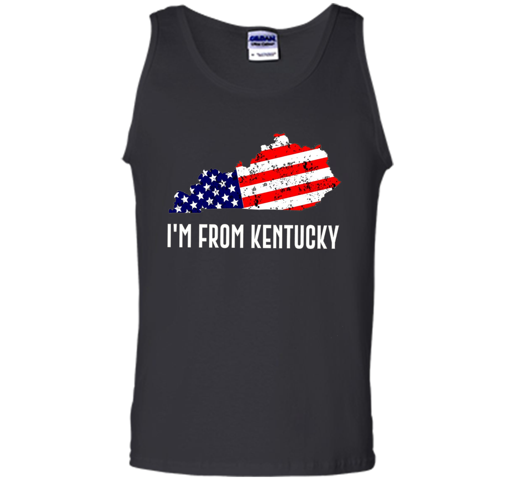 Proud of Kentucky-US flag Independence day Tshirt