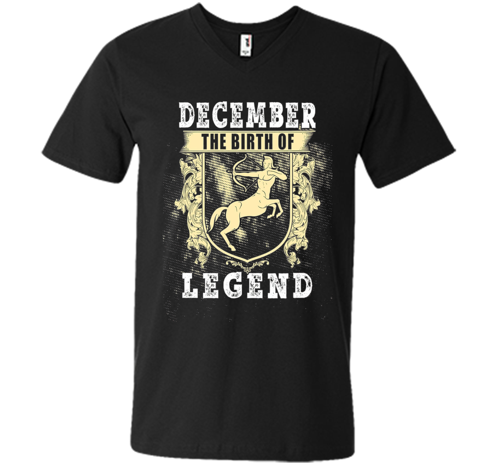 December The Birth Of Legends Shirt - Sagittarius Zodiac