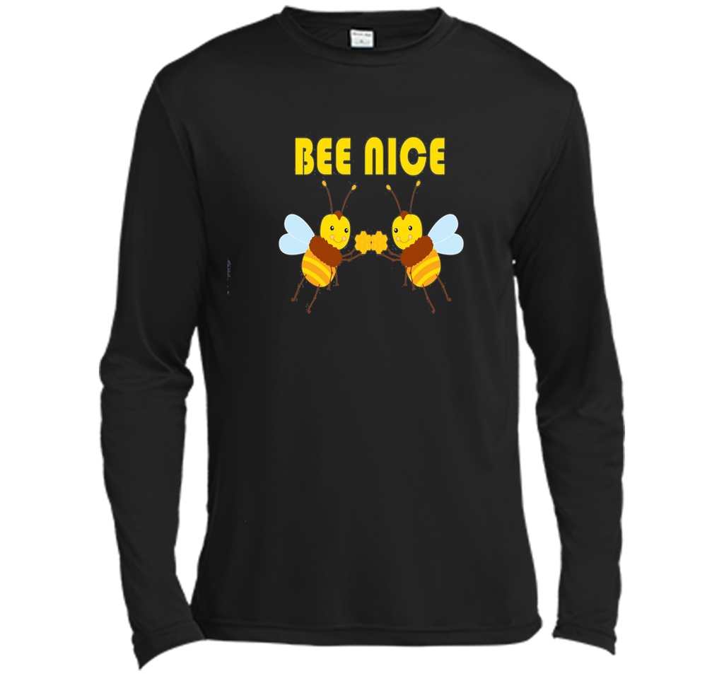 Bee Nice Beekeeping T shirt Beekeeper Honey Bee Honeycomb