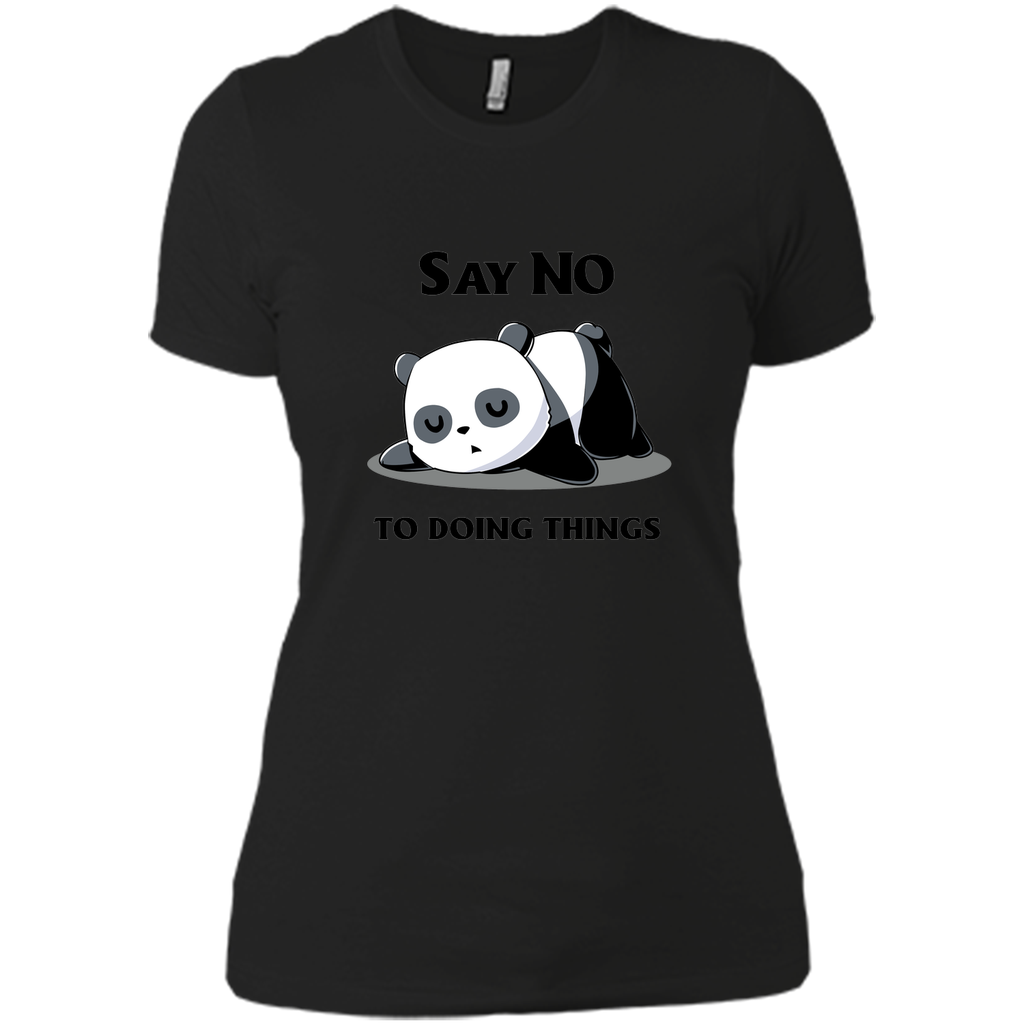 Say No To Doing Things-cute panda-lovely animal