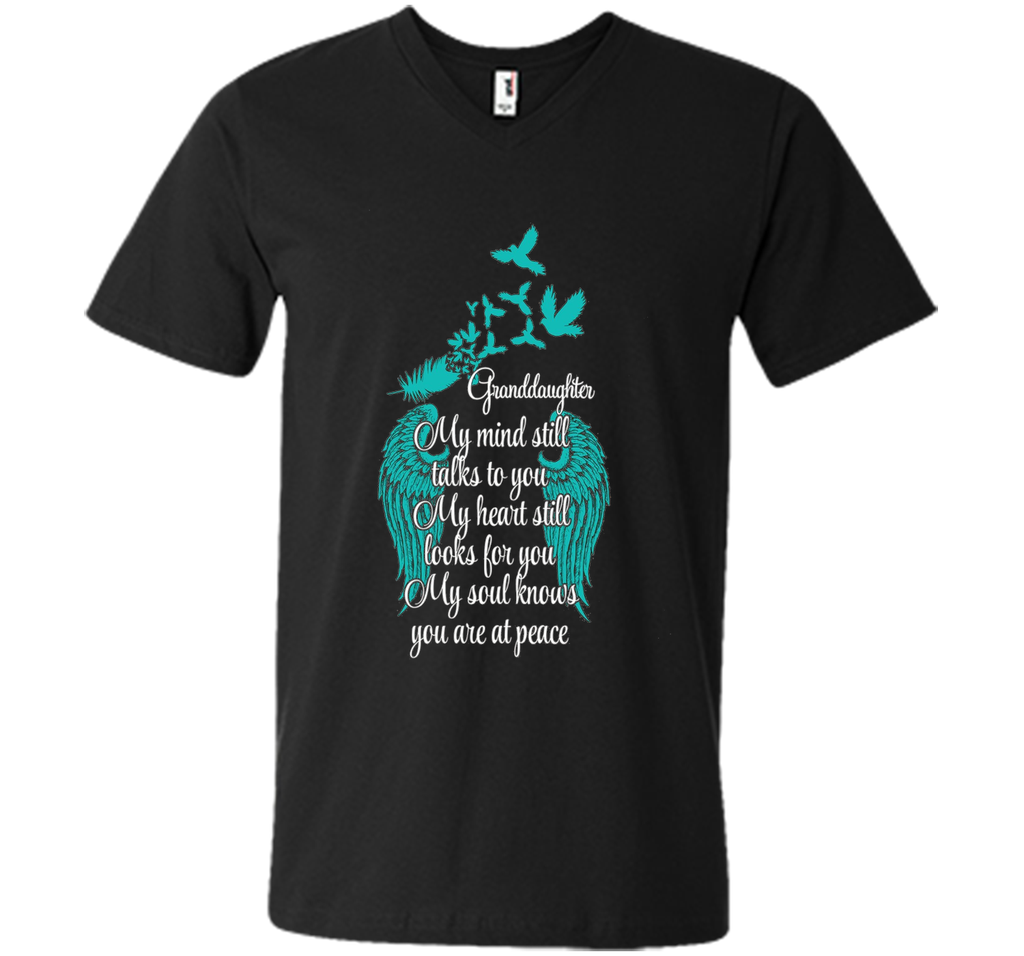 Rip Granddaughter - Wings angel Granddaughter T-shirt