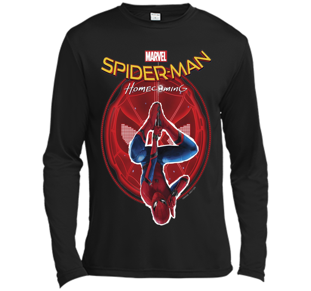 Marvel Spider-Man Homecoming Hanging Upside Down T-Shirt