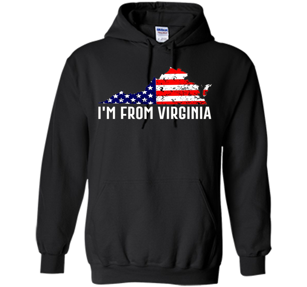 Proud of Virginia USA flag Independence day Tee