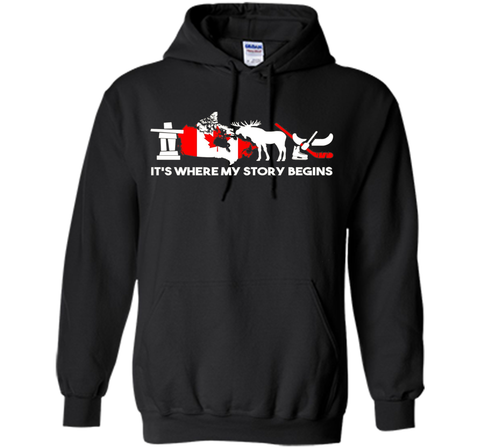 Canada T shirt,  Canada Where My Story Begins Shirt