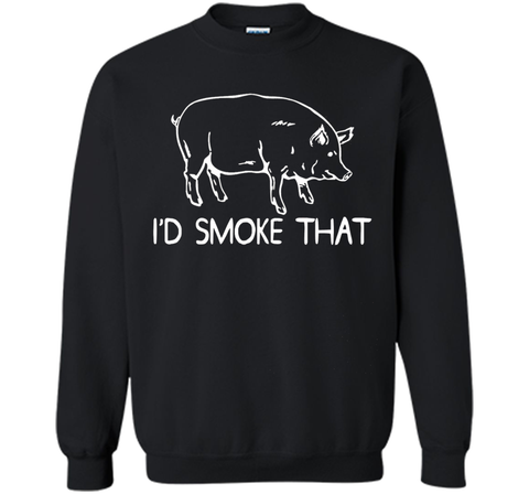 I'd Smoke That Pig BBQ T-Shirt