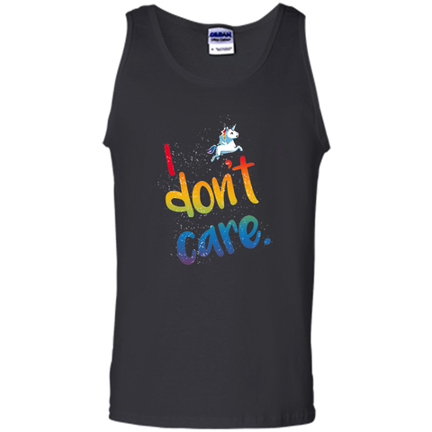 I don't care! lovely unicorn t shirt