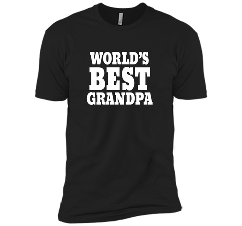 World's best grandpa - grandparent t-shirt