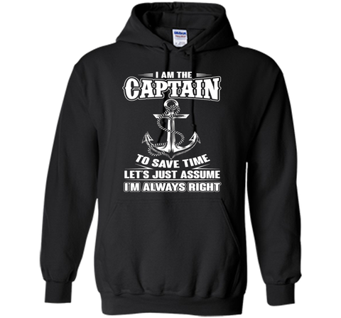 I Am The Captain T-shirt Boat Captain Tee