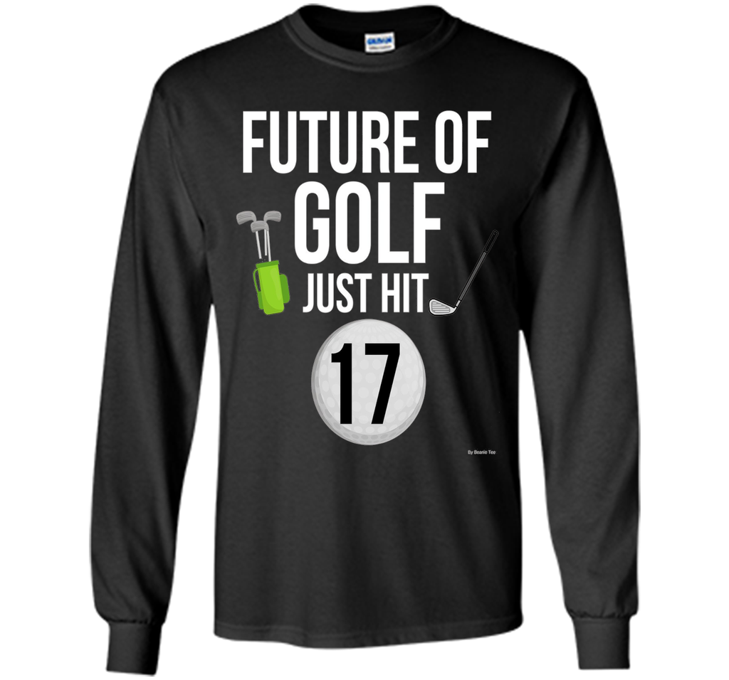 17th Birthday Golf T Shirt 17 Year Old Birthday Gift Tee