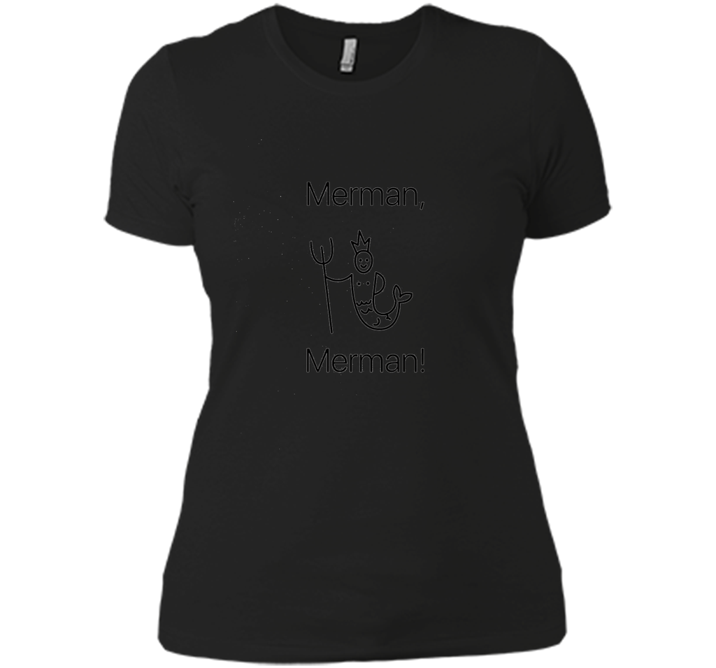Meman shirt for mermaid and merman lovers