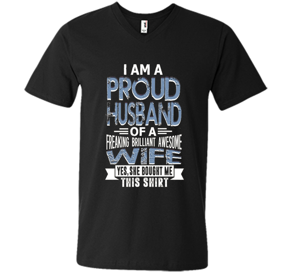 Proud husband of brilliant wife Father Day Best Gift Shirt
