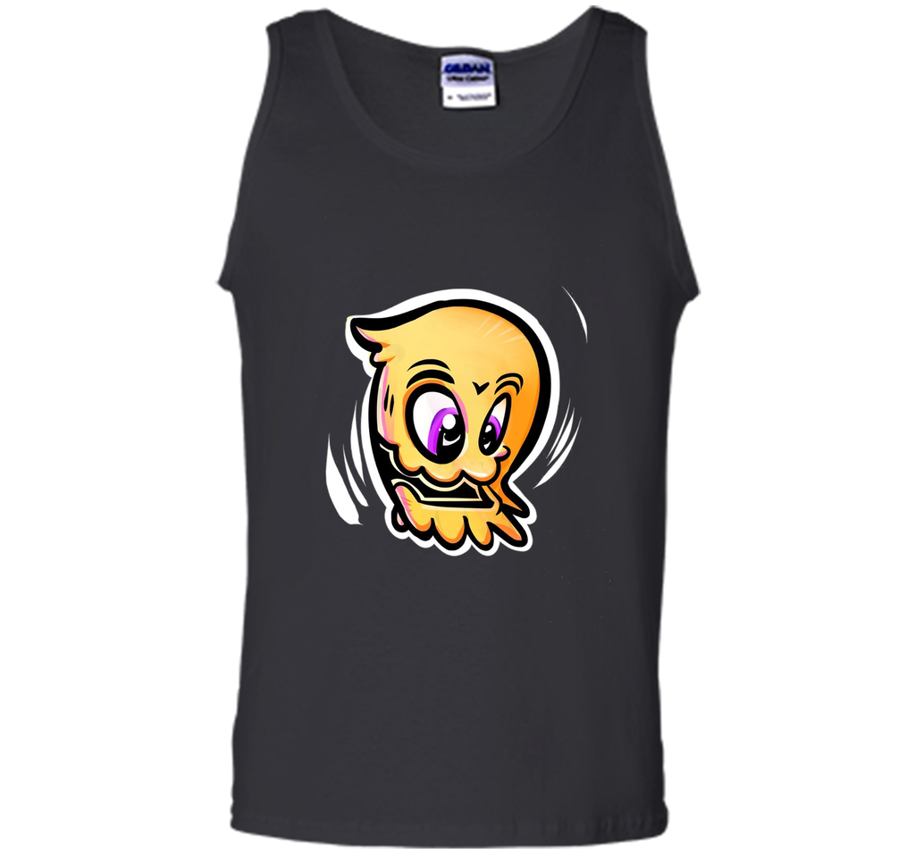 Funny Ghost Cartoon Skull Design Tee Gift Ghosts Fun T-Shirt cool shirt