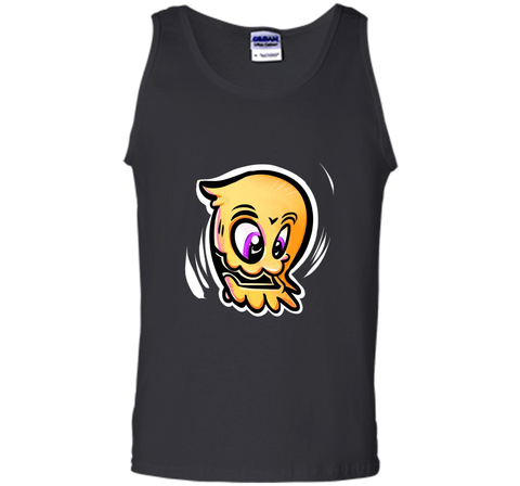 Funny Ghost Cartoon Skull Design Tee Gift Ghosts Fun T-Shirt cool shirt