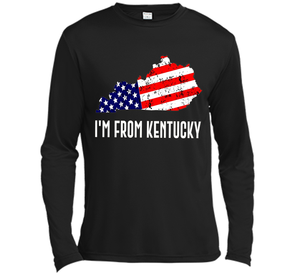 Proud of Kentucky-US flag Independence day Tshirt