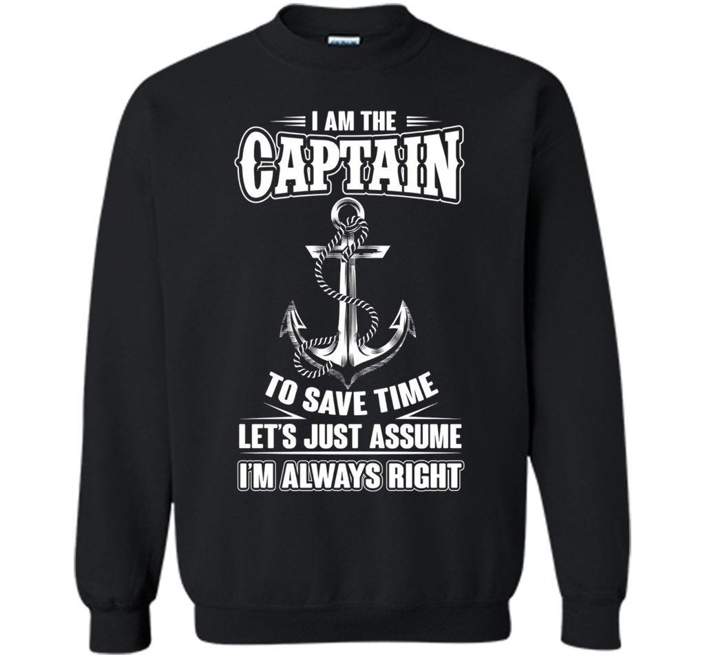 I Am The Captain T-shirt Boat Captain Tee