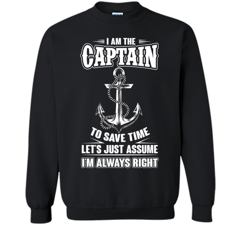 I Am The Captain T-shirt Boat Captain Tee