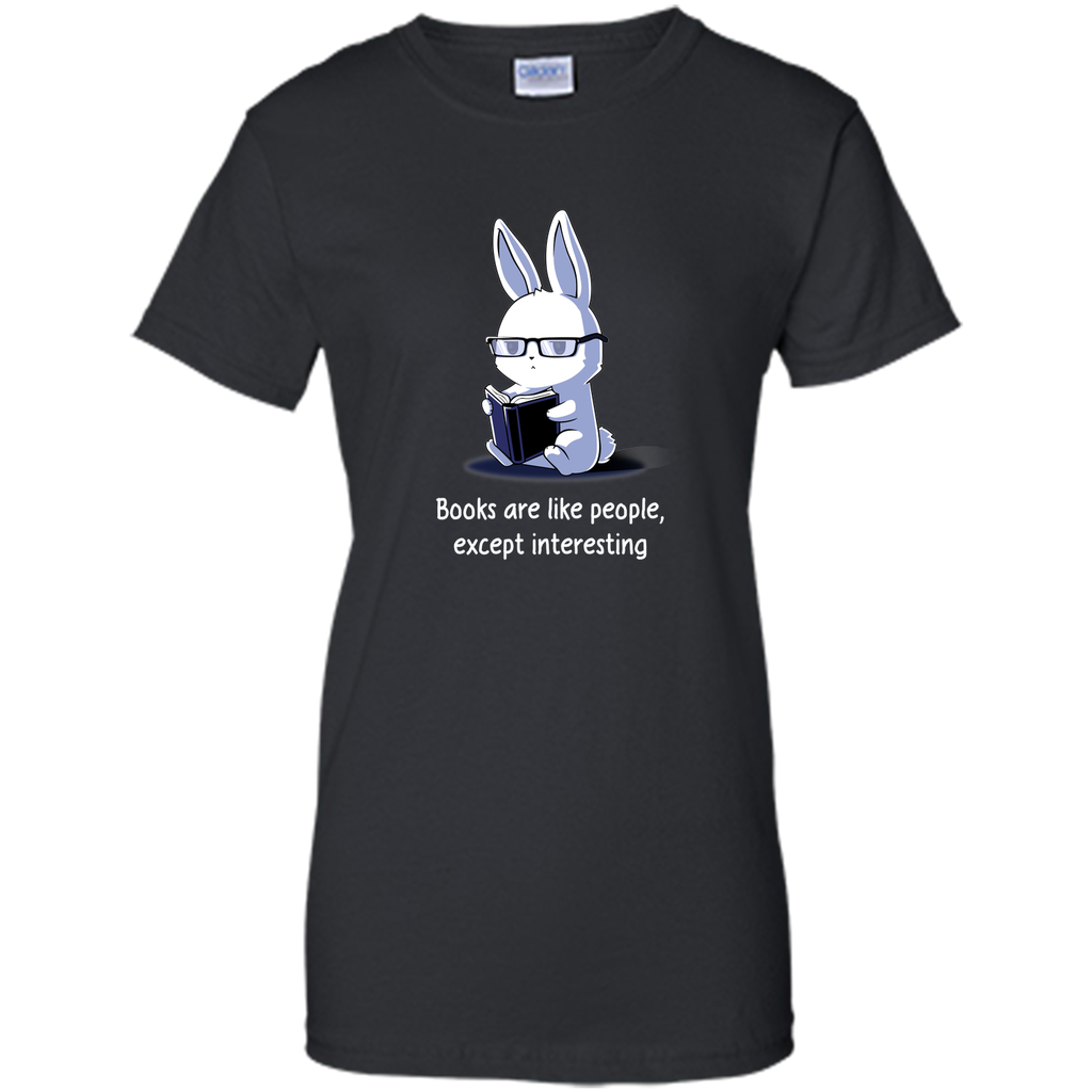 Books are like people, except interesting-rabbit-lovely animal