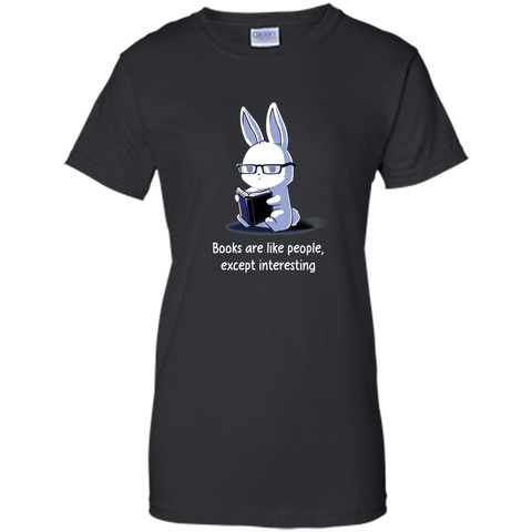 Books are like people, except interesting-rabbit-lovely animal