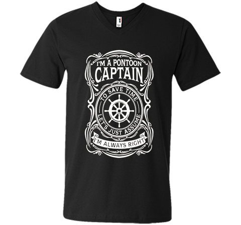 I am a Pontoon Captain T Shirt