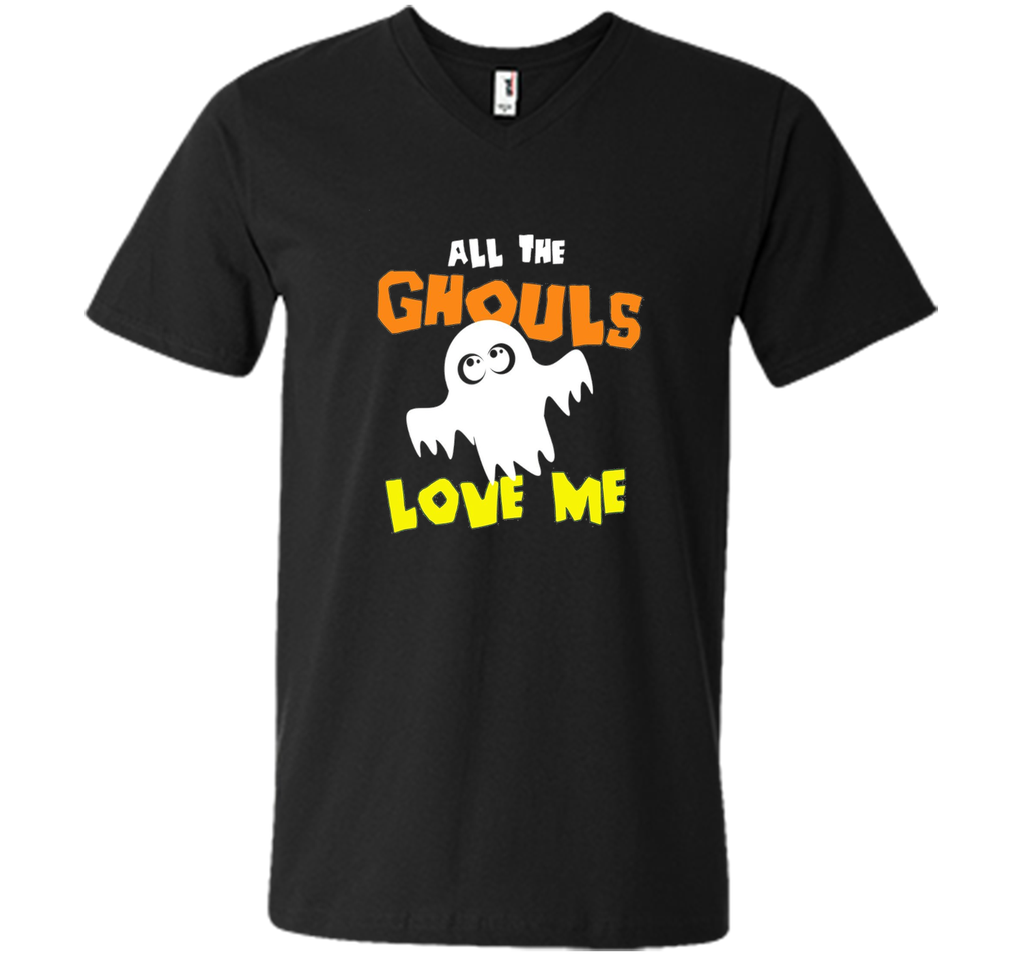 All the Ghouls Love Me Halloween Ghost T-Shirt shirt