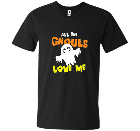 All the Ghouls Love Me Halloween Ghost T-Shirt shirt