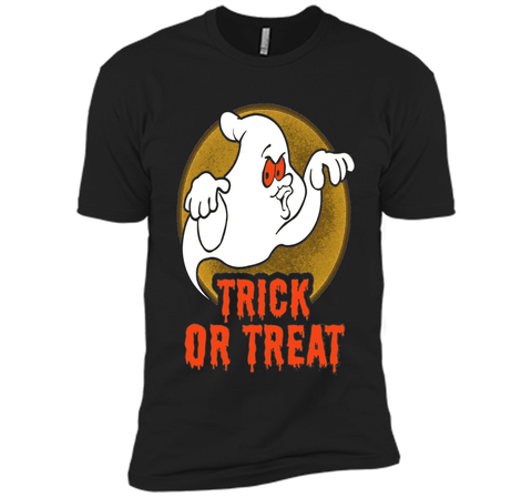 Funny Halloween Trick-or-Treat T-Shirt Ghost Tee cool shirt
