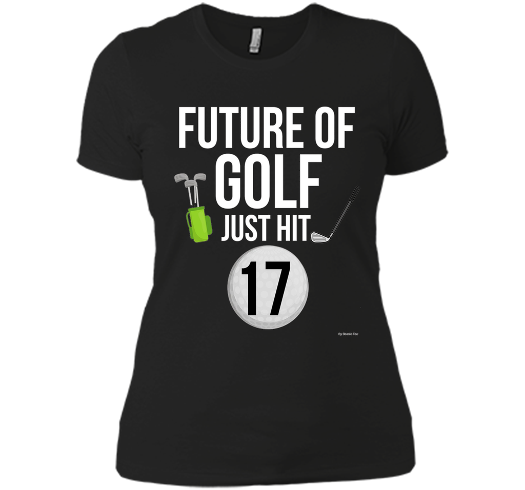 17th Birthday Golf T Shirt 17 Year Old Birthday Gift Tee