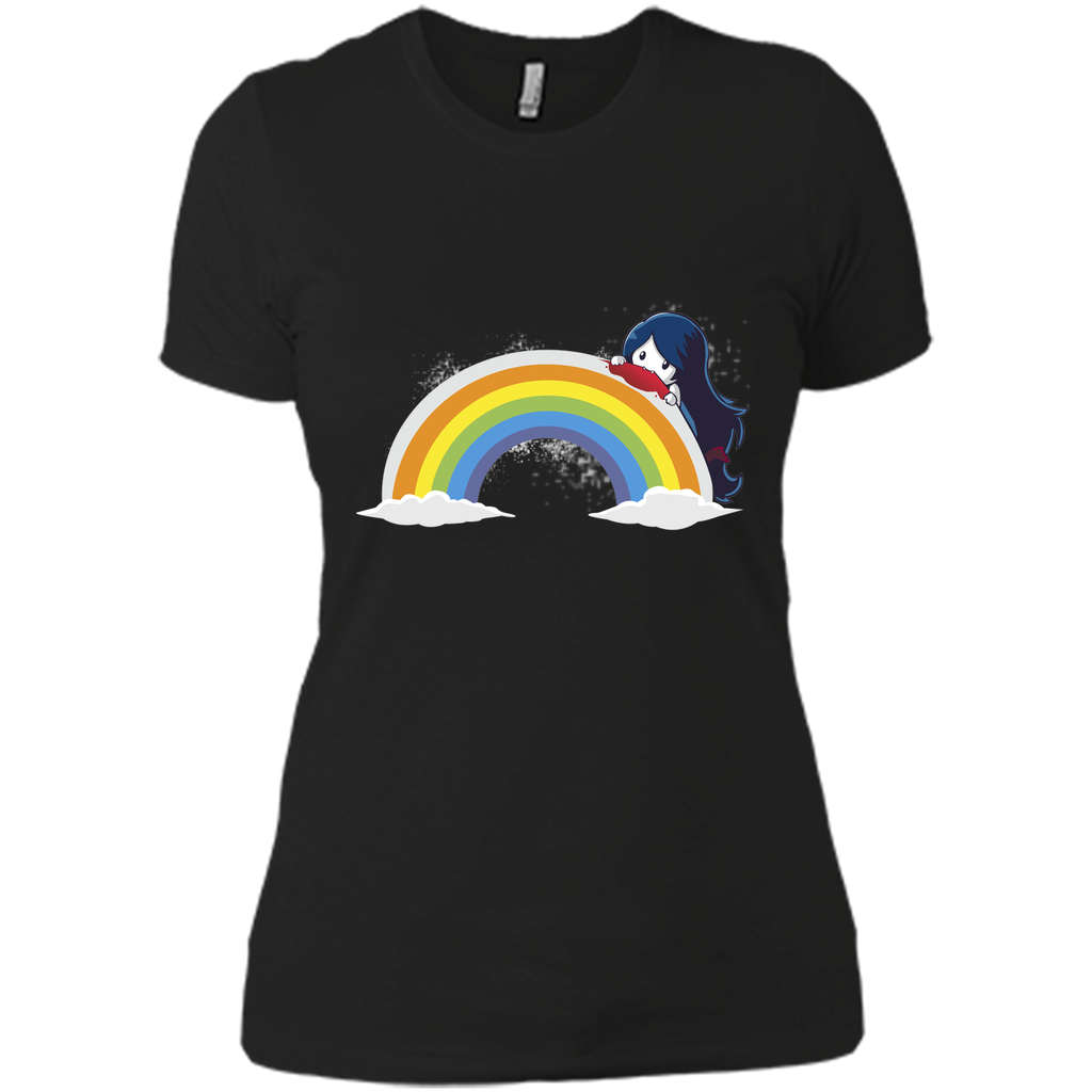 marceline-rainbown and girl