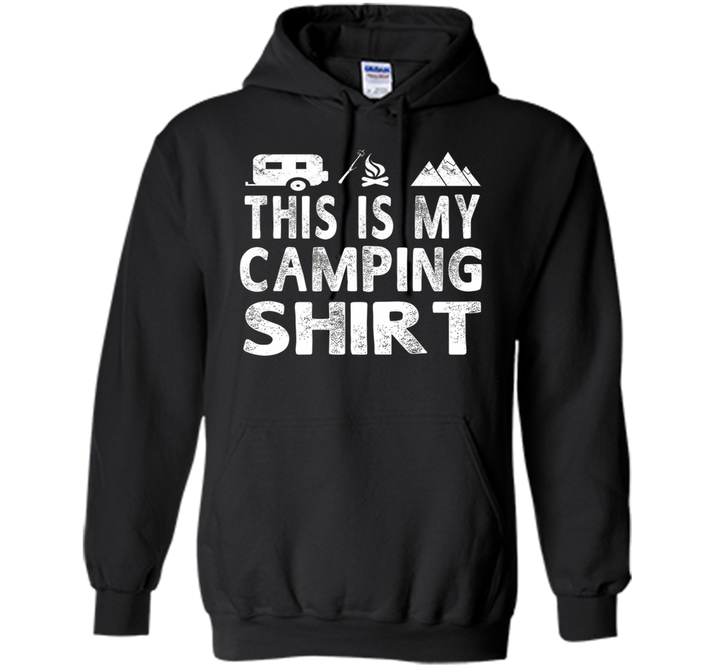 This Is My Camping Shirt Funny Camper Gift T-shirt