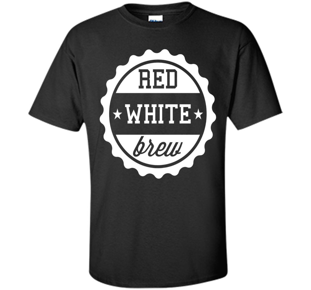 Red White Brew Tee