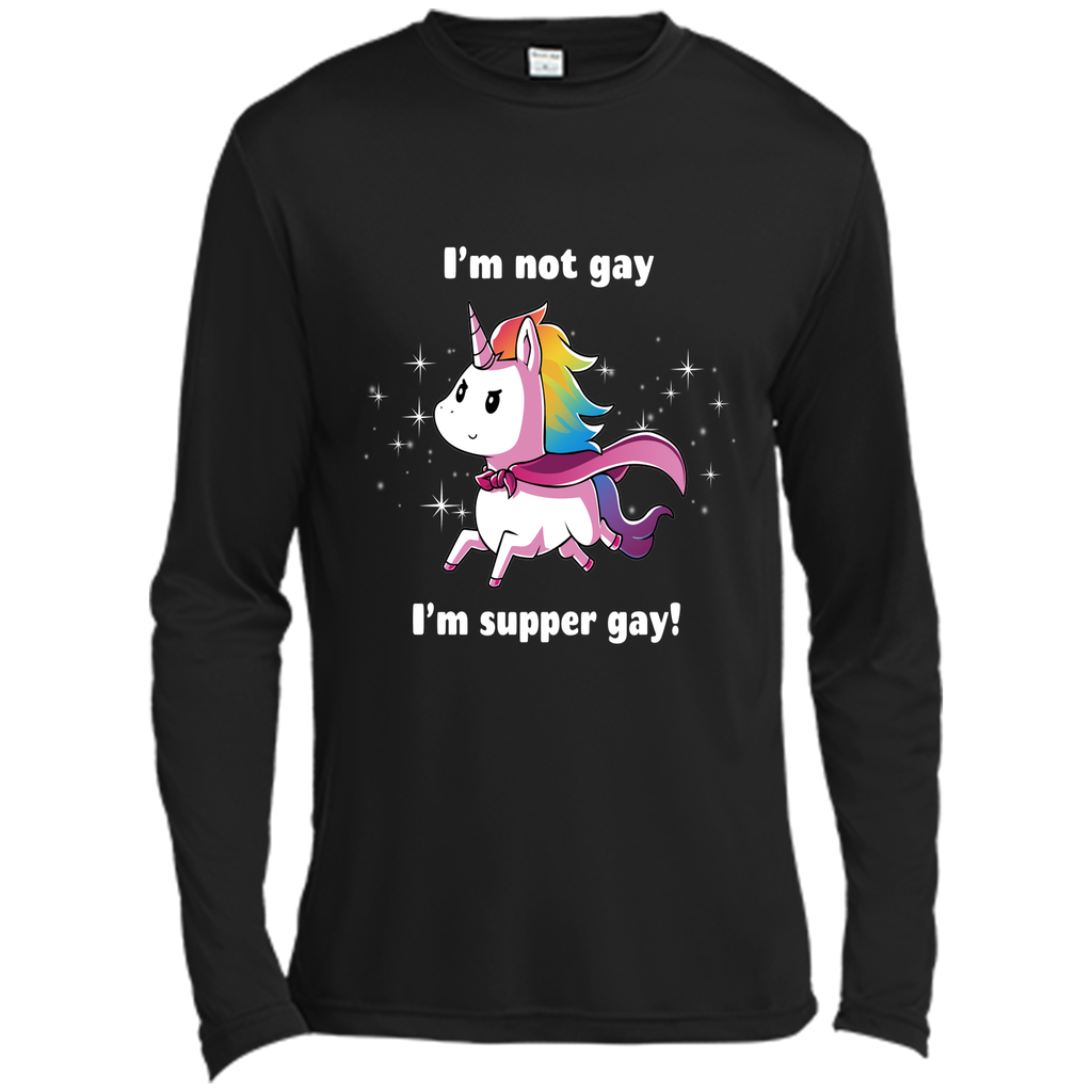 I'm super gay-lovely unicorn tshirt