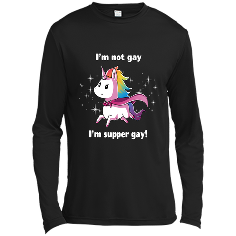 I'm super gay-lovely unicorn tshirt