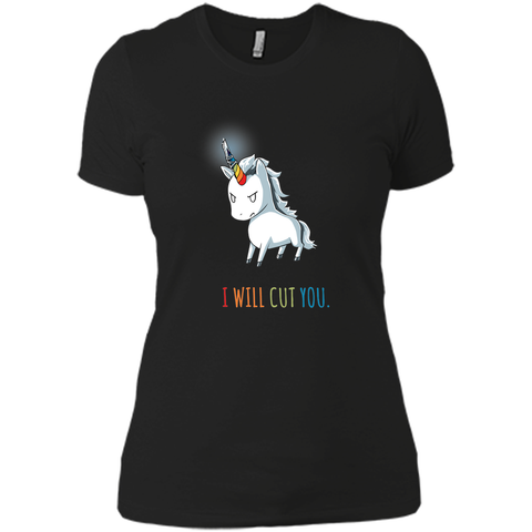 I will cut you-lovely unicorn