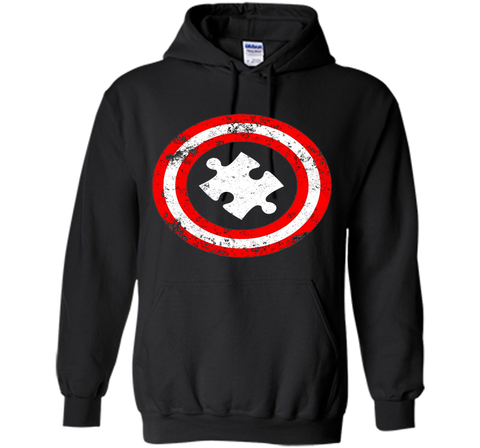Captain Autism Superhero T-Shirt - Autism Awareness Shirts